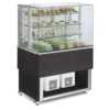 Vitrine com refrigeração ventilada para self-service