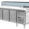 Bancada refrigerada para pizza com kit refrigerado incorporado