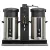 Máquina de café de filtro 90 l com dispensador de água quente e 2 containers
