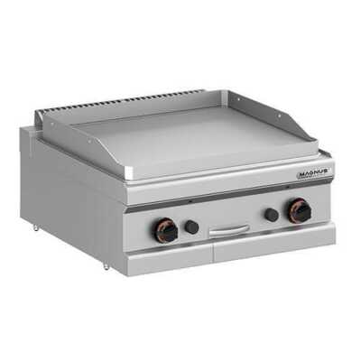 Fry-top a gás duplo