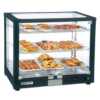 Vitrine quente ventilada de bancada