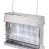 Eletrocutor de insetos em aço inox