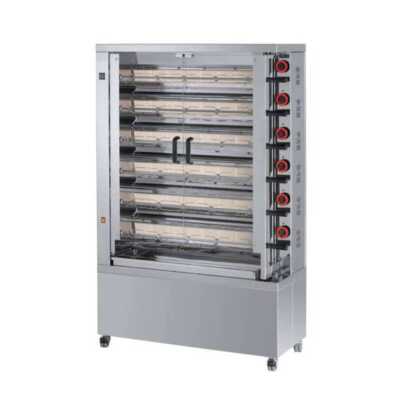ASSADOR FRANGO VITROCERAMICA UDAFV630E 6 ESPETOS