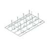 GRELHA INOX AISI 304 1/1GN ASSAR VERTICAL 8 FRANGO