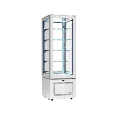 VITRINE LUXOR SLIM BRANCA KP6V (+2º+10ºC)VENTILADA