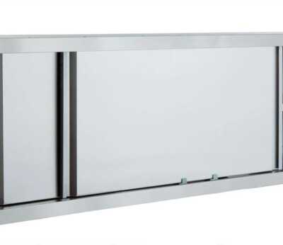 ARMARIO MURAL DE PAREDE C/PORTAS 2000x400x600 INOX