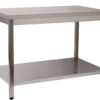 MESA TRABALHO 1 PRAT 1000x600x850 INOX DESMONTADA
