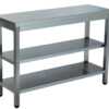 MESA DE TRABALHO 2 PRAT. 1000x600x850 INOX