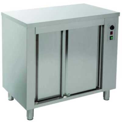 MESA ESTUFA PORTAS DESLIZANTES 2000x600x850 INOX