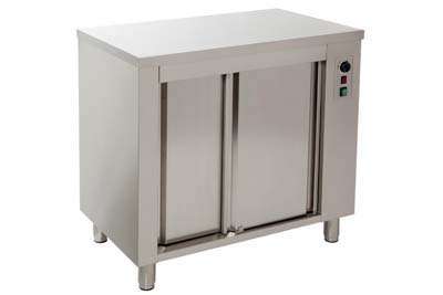 MESA ESTUFA PORTAS DESLIZANTES 1400x700x850 INOX