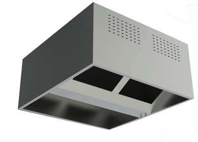 APANHA FUMOS CENTRAL COMPENS. 2000x2200x600 INOX