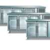 MESA GASTRO CONS.MGV410 GN1/1 - 4 P.VID. E ILUM.