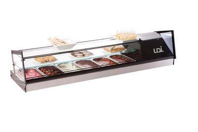 VITRINE REFRIGERADA 3 PLANOS UDI CUBO 6