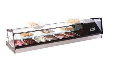 VITRINE REFRIGERADA 3 PLANOS UDI CUBO 8