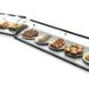 VITRINE NEUTRA UDI 6N-VC 1 PLANO COM LEDS