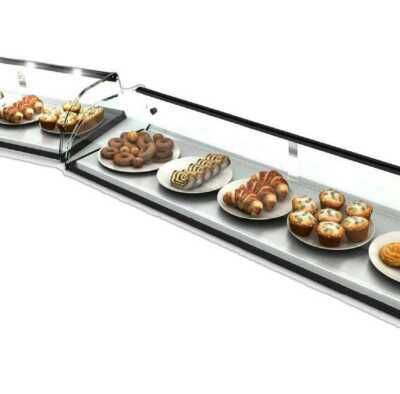 VITRINE NEUTRA UDI 6N-VC 1 PLANO COM LEDS