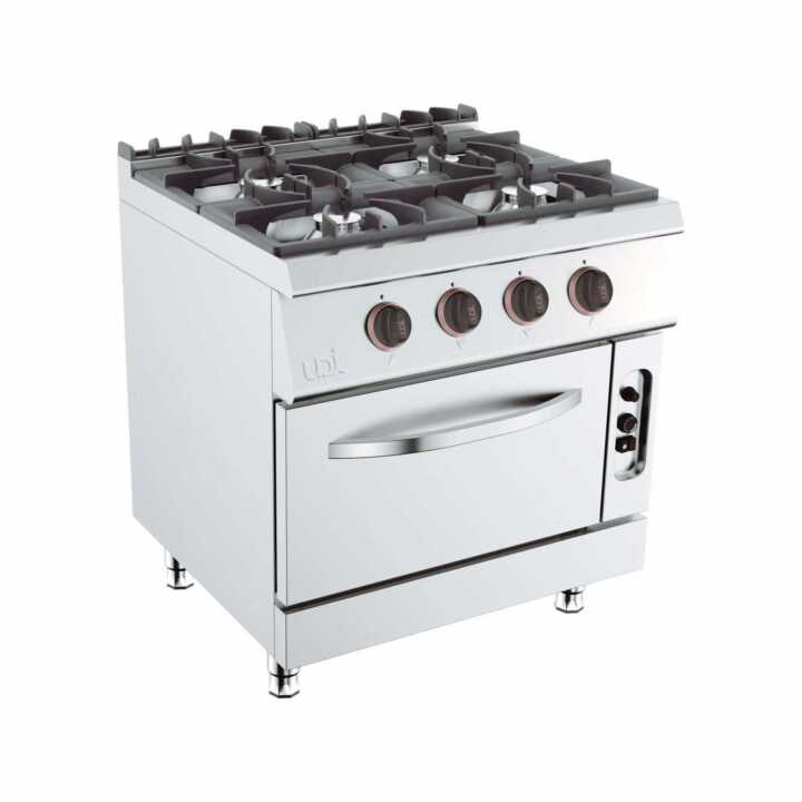 UDFO74FG FOGÃO 4 QUEIMADORES + FORNO GAS - Hotelequip.pt UDFO74FG FOGÃO 4 QUEIMADORES + FORNO GAS