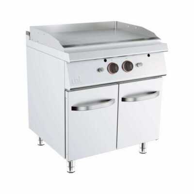 FRY-TOP GAS DUPLO LISO ARMARIO