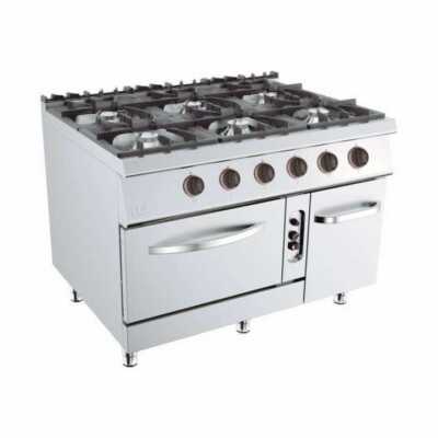 FOGAO GAS 6 QUEIMADORES FORNO GAS ARMARIO