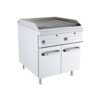 UDGA9DAPG GRELHADOR GAS AGUA DUPLO + ARMARIO 2P