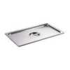 TAMPA AÇO INOX GN1/3