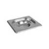 TAMPA AÇO INOX GN1/6