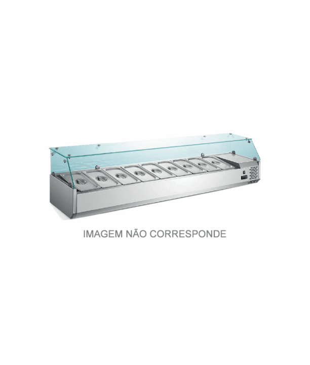 Expositor refrigerado ingredientes VR-1800 - Hotelequip.pt Expositor refrigerado ingredientes VR-1800
