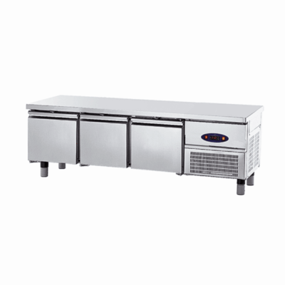 Mesa base refrigerada 3 gavetões HCE2016