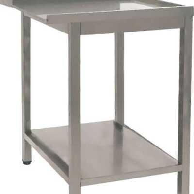 MESA LAVA PRATOS INOX SAIDA ESQUERDA 650x735x850