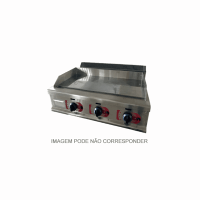 Fry-Top placa lisa FR - 1551