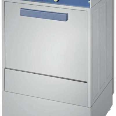 Máquina de lavar loiça industrial com bomba de abrilhantador e esgoto e cesto 40x40cm