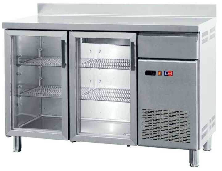 Balcão frigorífico com portas de vidro 3 portas - Hotelequip.pt Balcão frigorífico com portas de vidro 3 portas