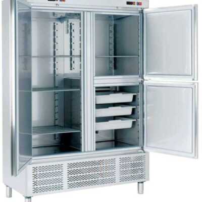 Armário refrigerado para snacks com congelador 726 Profundidade