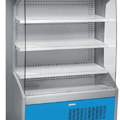 Mural expositor refrigerado 4 prateleiras 4 prateleiras Profundidade 700 de 1017 x700 x1998h mm  MPL100-A azul