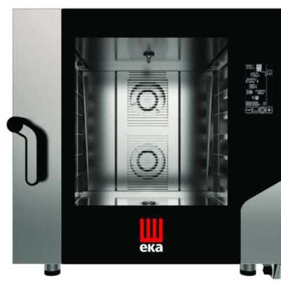 Forno de convecção elétrico  BLACK MASK Gastronomia 6 tabuleiros GN2/1