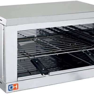 Salamandra eléctrica de resistência superior 2200W 600x300x360h mm com temporizador