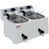 Cozedor pasta profissional para massas 7+7 litros com 3+3 cestos 530x460x370h mm