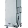 Carro quente 1 porta baixo 22 tabuleiros GN2/1 de 770x850x1700h mm