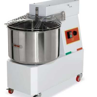 Amassadeira espiral com 42 litros de capacidade e cabeça fixa com 2 velocidades  IM42 2V (400V)