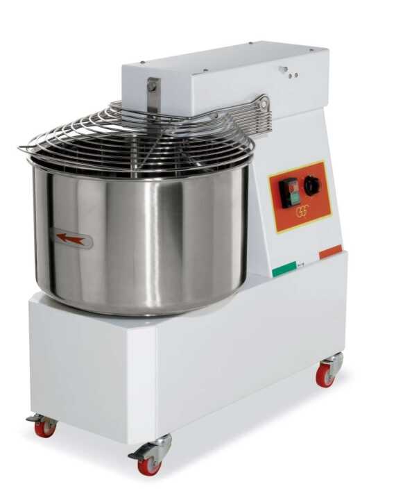 Amassadeira espiral com 42 litros de capacidade e cabeça fixa com 2 velocidades IM42 2V (400V) - Hotelequip.pt Amassadeira espiral com 42 litros de capacidade e cabeça fixa com 2 velocidades IM42 2V (400V)