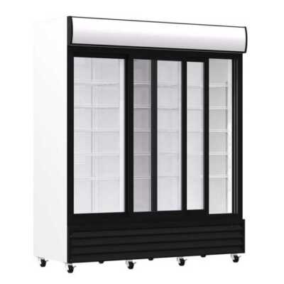 Armário expositor refrigerado 1600 litros 3 portas de vidro deslizantes 1720 x730 x2060h mm