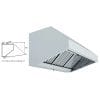 Hotte de parede para snacks 800 Profundidade SEM TURBINA 2500x800x700h mm