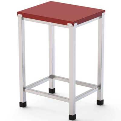 Mesa de Corte  em aço inoxidável 500x500x850h mm