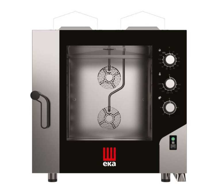 Forno de convecção a gás SMART Pastelaria/Padaria 6 tabuleiros 600x400 mm - Hotelequip.pt Forno de convecção a gás SMART Pastelaria/Padaria 6 tabuleiros 600x400 mm