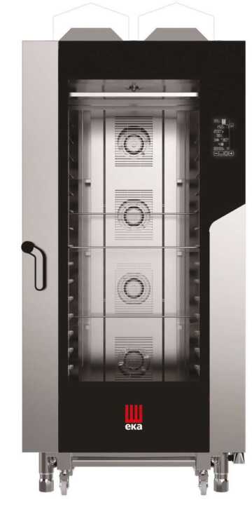 Forno de convecção a gás BLACK MASK Pastelaria/Padaria 16 tabuleiros 600x400 mm - Hotelequip.pt Forno de convecção a gás BLACK MASK Pastelaria/Padaria 16 tabuleiros 600x400 mm