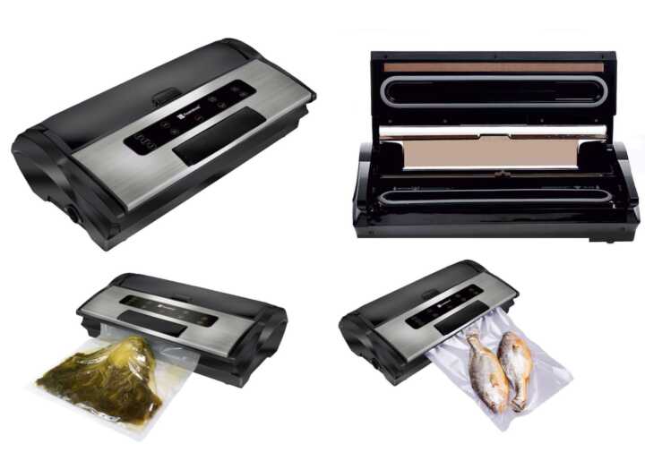 Máquina de vácuo de mesa com 1 bar de sucção externa 350 mm - Hotelequip.pt Máquina de vácuo de mesa com 1 bar de sucção externa 350 mm