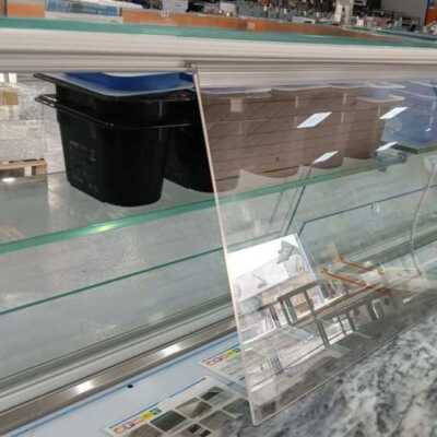 Vitrina com portas de correr para trás VPL100VPR