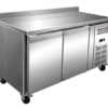 Mesa Frigorífica GN1/1 Inox 2 Portas 1360x700x960h