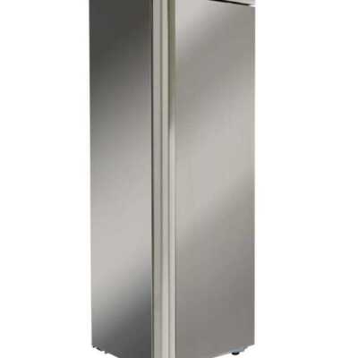 Arca congeladora de 400 litros em aço inoxidável 595X650X1850h mm