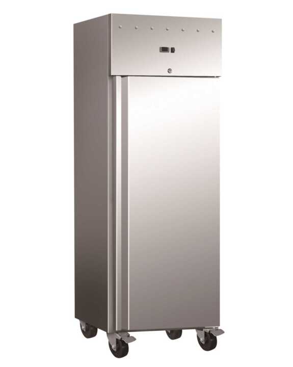Armário para congelados GN2/1 Aço inoxidável 1 porta 600 litros 680x810x1989h - Hotelequip.pt Armário para congelados GN2/1 Aço inoxidável 1 porta 600 litros 680x810x1989h